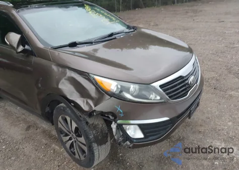 2013 Kia Sportage Ex z USA, uszkodzony, nr VIN KNDPC3A28D7449821